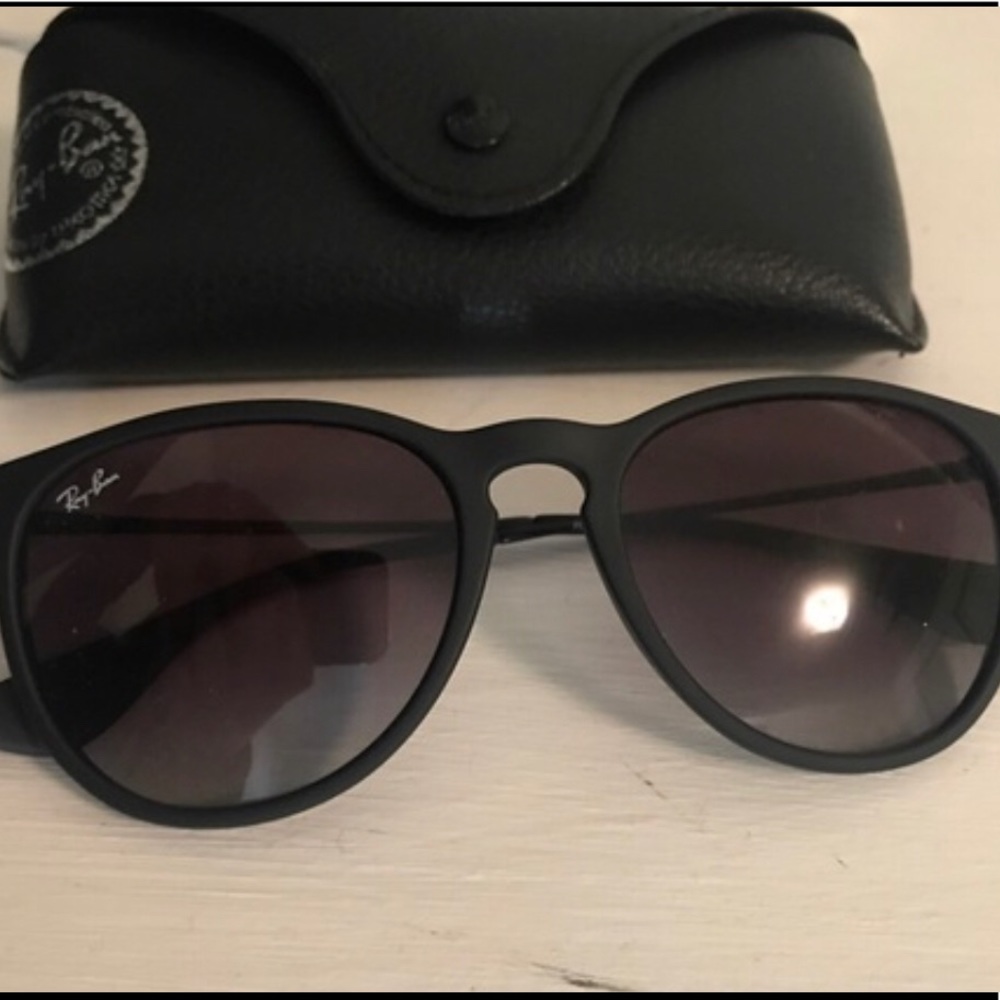 Matte Black unisex Erica Ray-Bam sunglasses